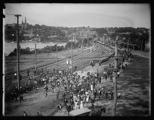 Admiral Schley's funeral 1912