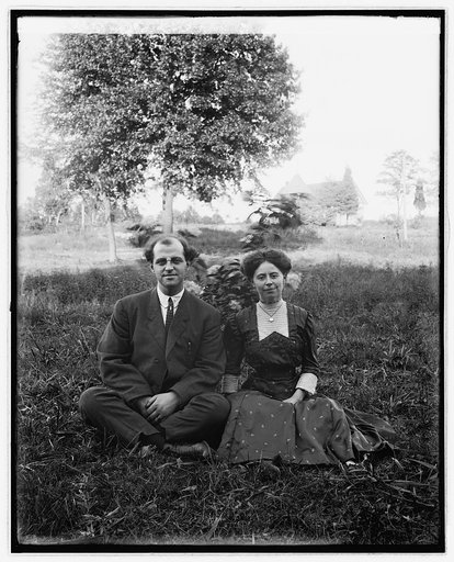 Earl Ritter & wife, Vienna, 1911