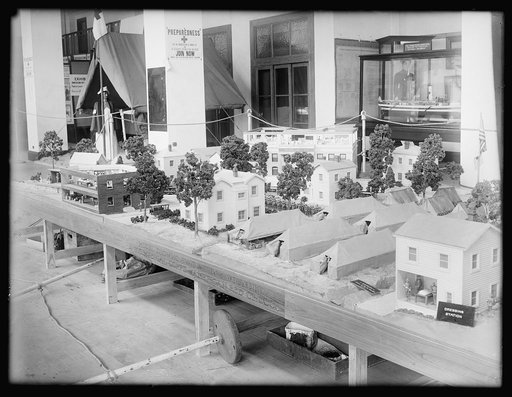 American Red Cross exhibit, 13 & G St., [Washington, D.C.], 1/30/16