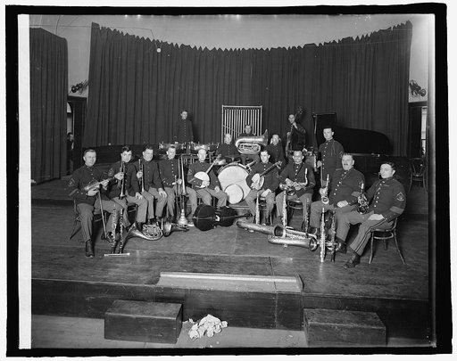 Marine band jazz orchestra, 1/9/25