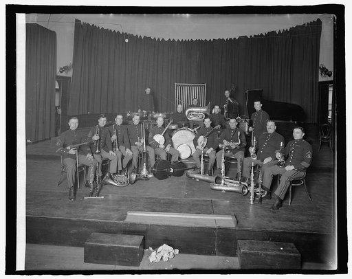 Marine band jazz orchestra, [1/9/25