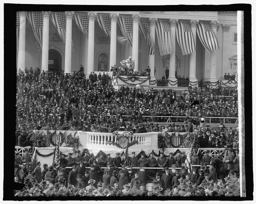 Woodrow Wilson Inauguration, [Washington, D.C.], Mch. 4 [i.e., March 5], 1917