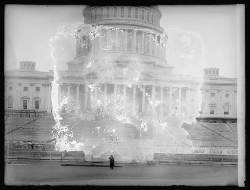 Inaugural stands at Capitol, [Washington, D.C.], 1917