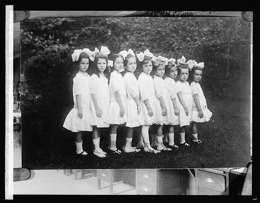 Dorothy's Party group, 1913