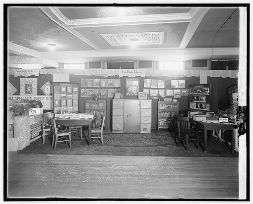 Industrial exposition, 1926, "The Public Library"