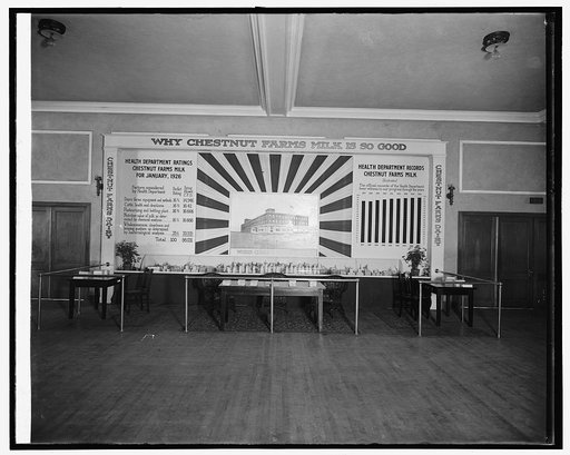 Industrial exposition, 1926, Chestnut Farms Dairy