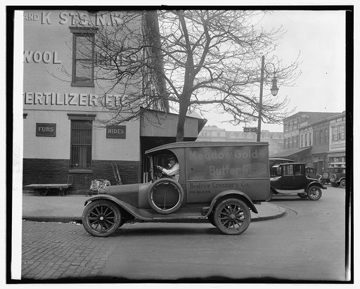 Semmes Motor Co. Meadow Gold Butter truck, [1926