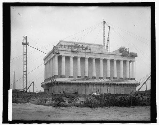 Lincoln Memorial, [Washington, D.C.], Jany. 1917