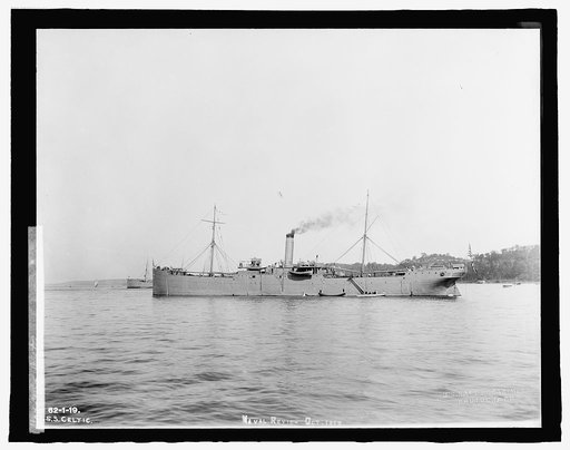 U.S.S. Celtic, Naval Review, Oct.1913