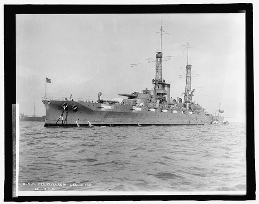 U.S.S. Pennsylvania, Dec. 13, 1916