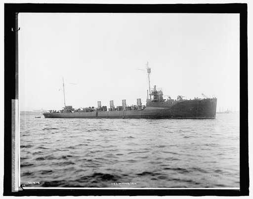 U.S. Ship Preston, 1910