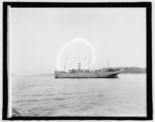 U.S.S. Culgoa, Naval Review, Oct. 1912