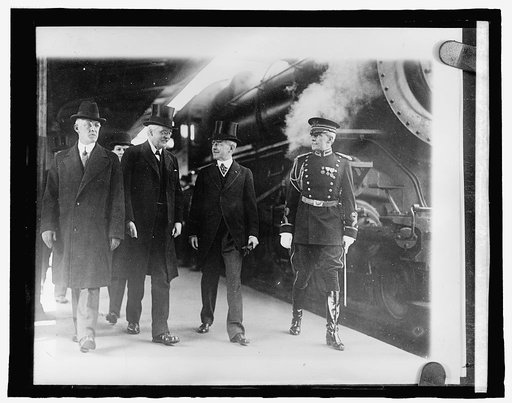 Arrival of the British Commission, 1917