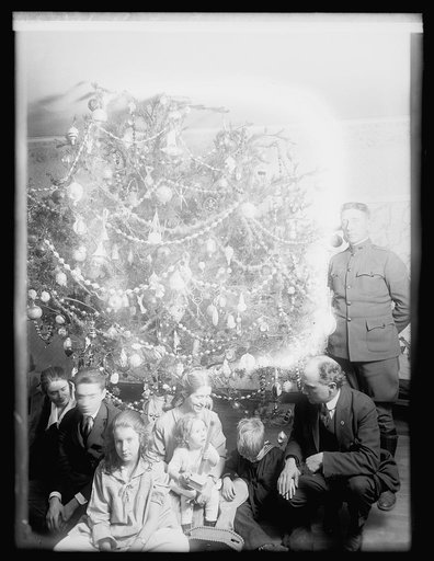 Dickey Christmas tree, 1918