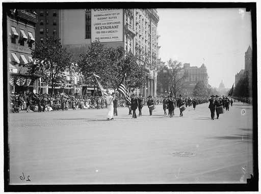 PARADE ON PENNSYLVANIA AVE.
