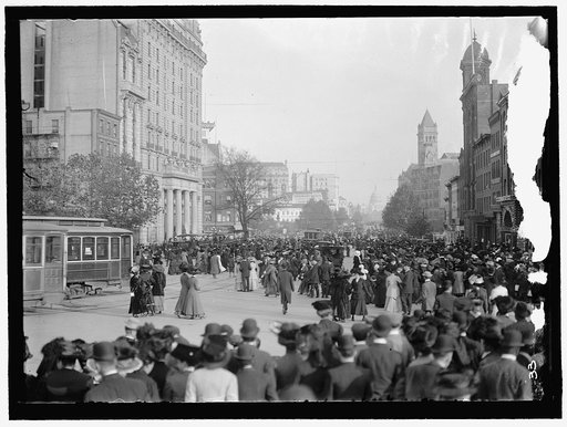 PARADE ON PENNSYLVANIA AVE.