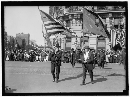 PARADE ON PENNSYLVANIA AVE. OREGON UNIT