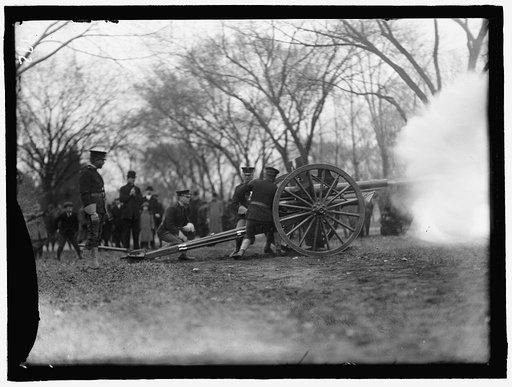 CANNON FIRING