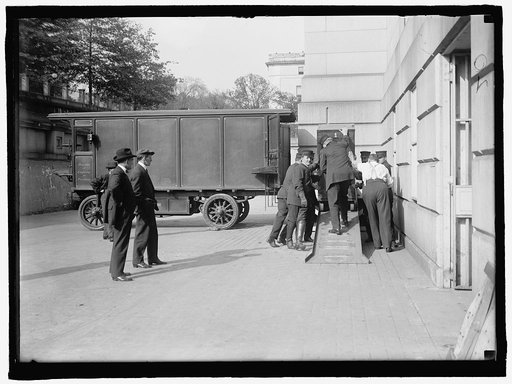 Bureau of Printing and Engraving truck