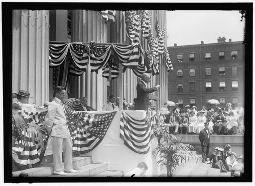 WILSON, WOODROW. SPEAKING