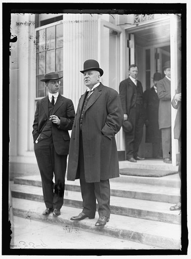 Men at White House, Washington, D.C.