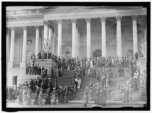 CAPITOL, U.S. GROUP ON STEPS