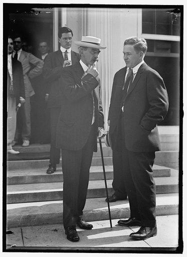 Men at White House, Washington, D.C.