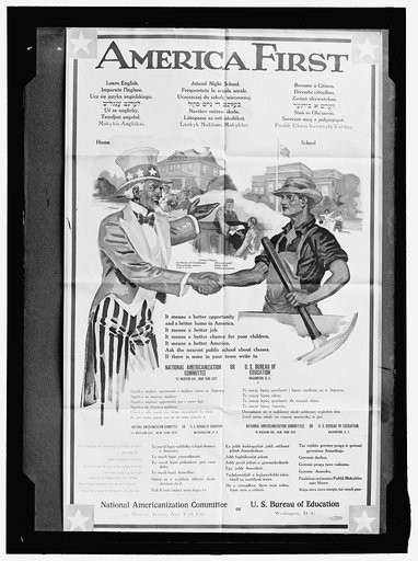 AMERICA FIRST POSTER