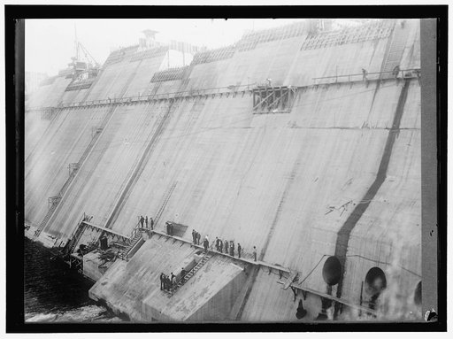 UNIDENTIFIED DAM UNDER CONSTRUCTION