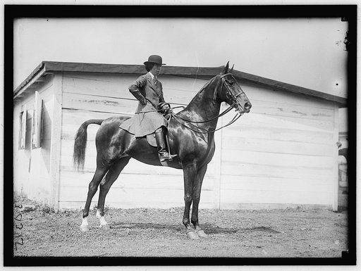 Woman on horse