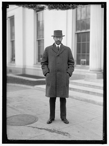 Man at White House, Washington, D.C.