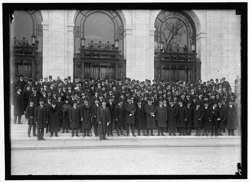Group at Pan American Union Building, Washington, D.C.