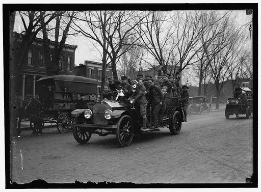BOY SCOUTS, FIRE DRILL
