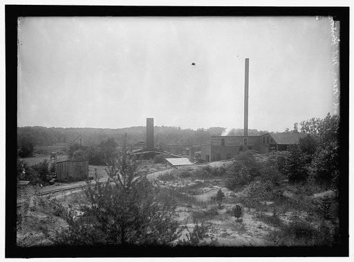 Brick yard near Mount Vernon