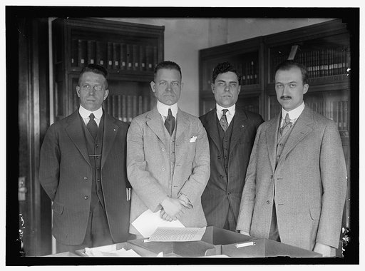 David Lawrence?, 2nd from left