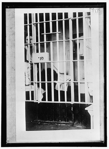 WOMAN SUFFRAGE JAIL CELL