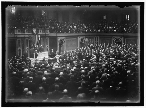 WOODROW WILSON BEFORE CONGRESS