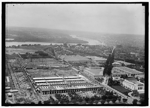 Aerial view, Washington, D.C.