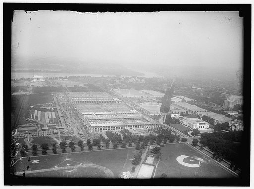 WASHINGTON MONUMENT. VIEW FROM MONUMENT TO N.W.