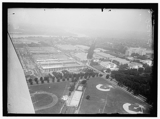WASHINGTON MONUMENT. VIEW FROM MONUMENT TO N.W.