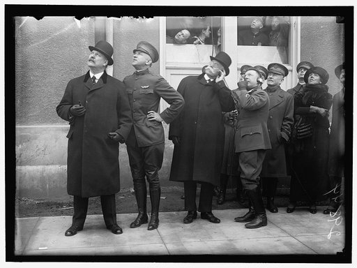 Group; John W. Weeks, left