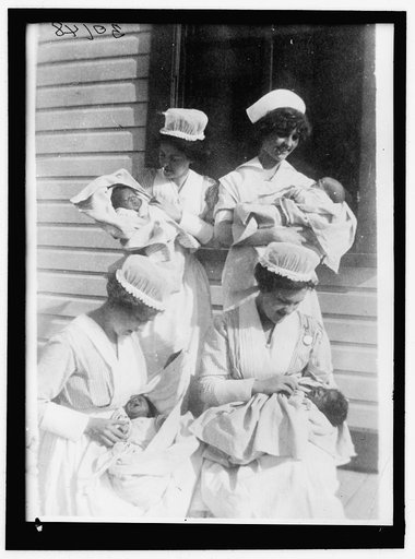 NURSES WITH BABIES