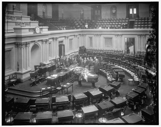 Casket in Capitol