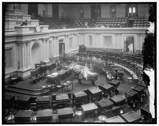Casket in Capitol