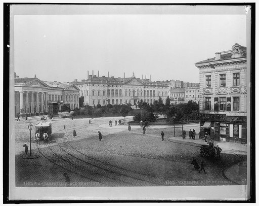 Varsovie Place Krasinski. Warszawa