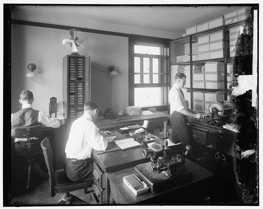 Chamber of Commerce mail room