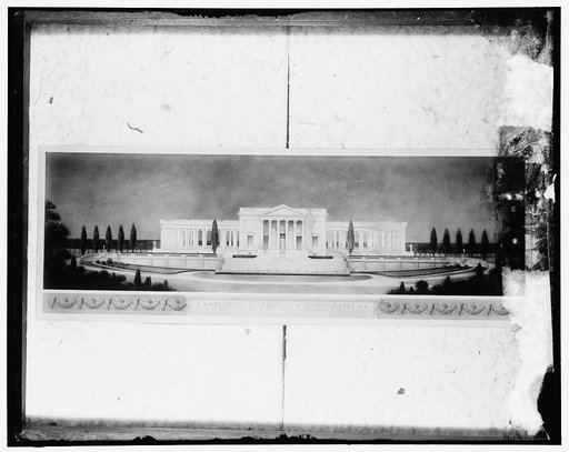 Arlington Ampitheater. Main elevation