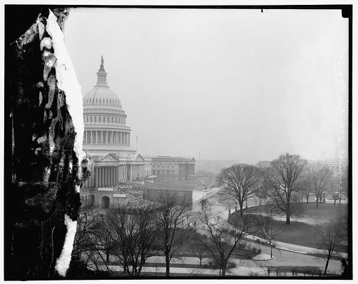 Inaugural stands, Capitol