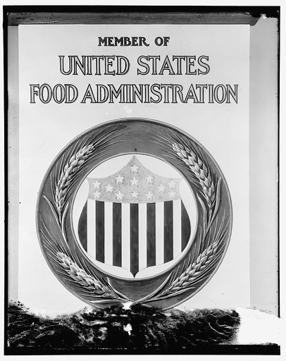 Food Administration poster