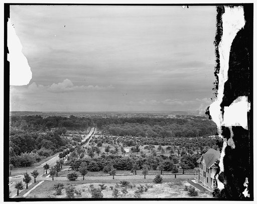 View of Washington from Mass. Ave. hill